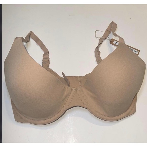 Skims Fits Everybody Scoop Plunge Bra Clay Tan Underwire 36DDD BR-UWP-1997 NWT - Picture 4 of 5